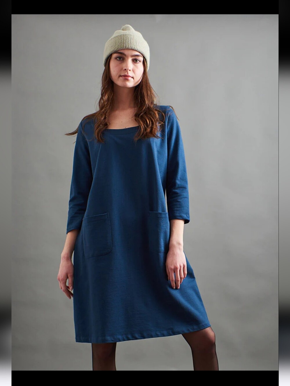 Mata Traders ORGANIC Cotton Sylvan Shift Dress Medium